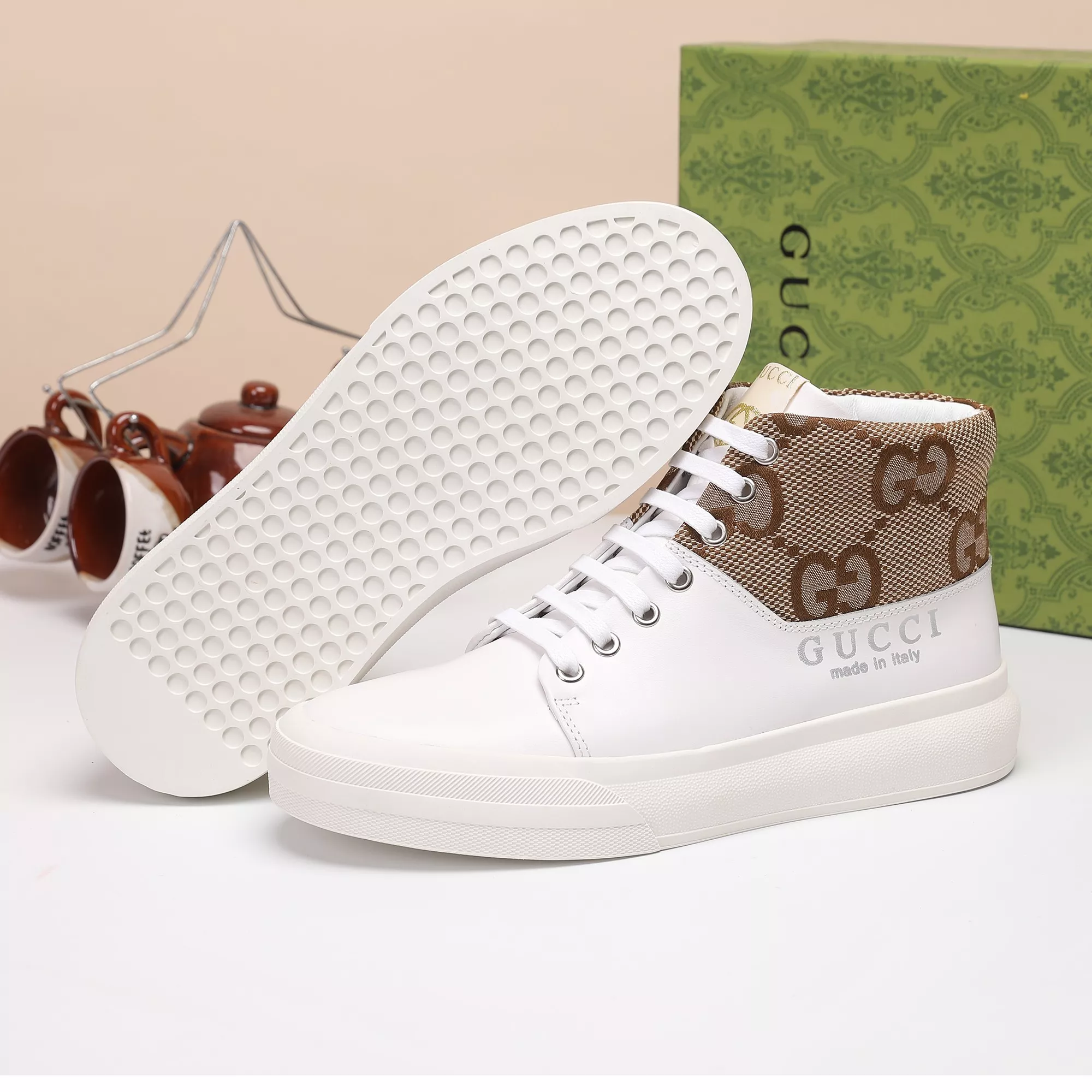 gucci high tops chaussures pour homme s_12b67a04